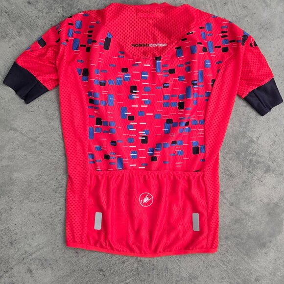 Castelli Climber Rosso Corsa Jersey Womens Small - Picture 2 of 3